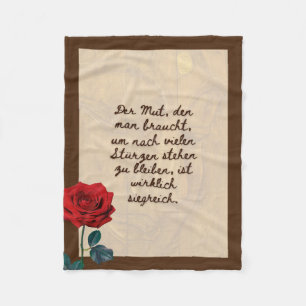 BuddhaToday #3 Gemütlicher Buddha  Fleece Blanket