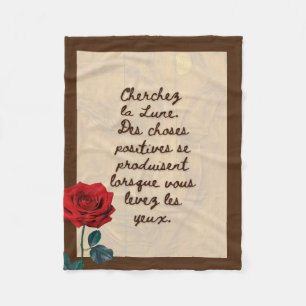 BuddhaToday #8 Cozy Buddha Fleece Blanket