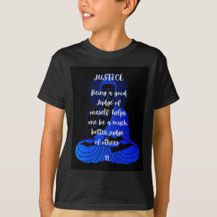 BuddhaToday Tarot Buddah Shirt Series -Justice #11