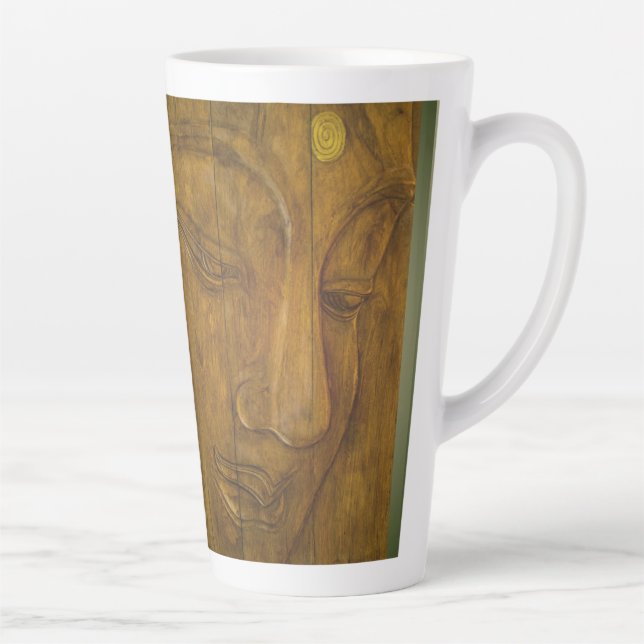 BuddhaToday V1 #1 Zen Latte Mug (Right)