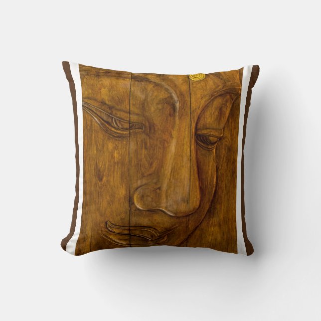 BuddhaToday V1 #3 Peace Pillow  w/Quote  (Front)