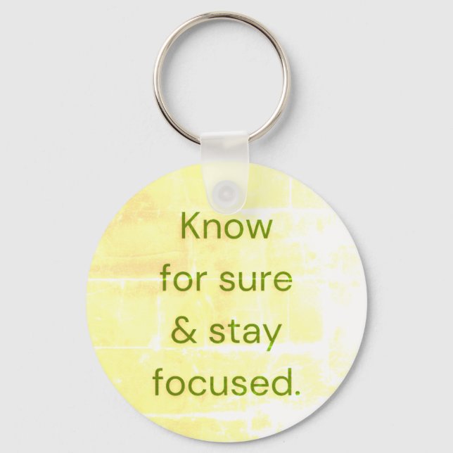 BuddhaToday V2 #14 Carry a Quote Keychain (Front)