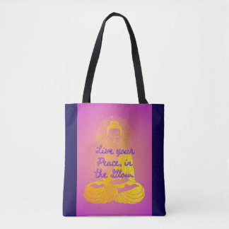 BuddhaToday V4 Sunrise Buddha Tote #1 Bag