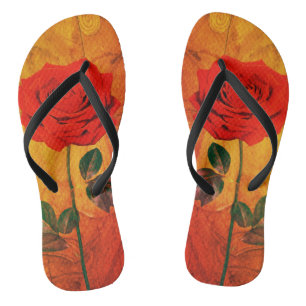 BuddhaToday 'Walk in Peace' #4 1974 🌹 Flip Flops