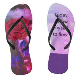 BuddhaTodayV2 'Walk in Peace' #20 Flip Flops
