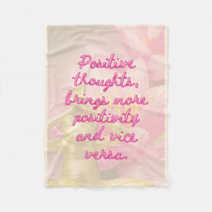 BuddhaTodayV3.pnk #12 Cozy Buddha Fleece Blanket