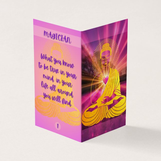 BuddhaTodayV4 - #1 Cartes "Message Book" Bouddha (Extérieur)