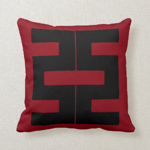 Buddhism: Double Axe Throw Pillow