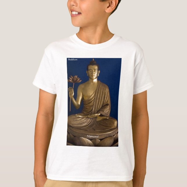 Buddhism "Namaste" Gifts Tees Mugs Cards Etc (Front)