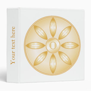 Buddhism Symbol Binder