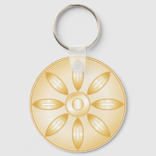 Buddhism Symbol Keychain