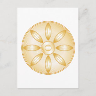 Buddhism Symbol Postcard