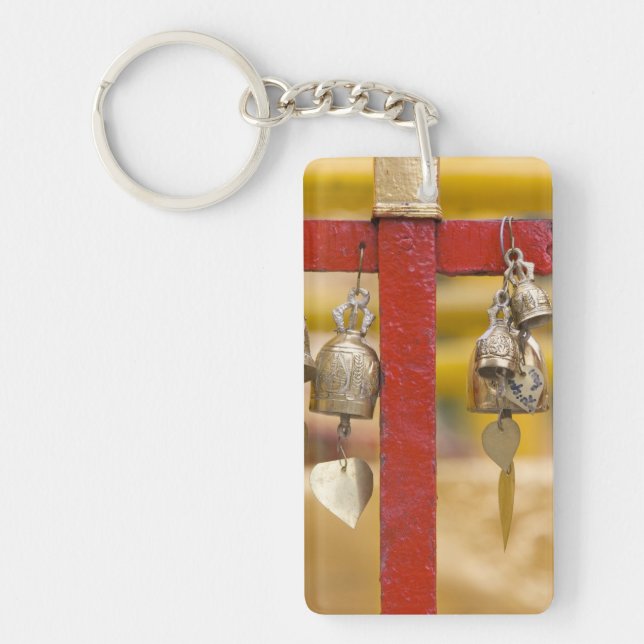 Buddhist Bells at Doi Suthep Temple Keychain (Front)
