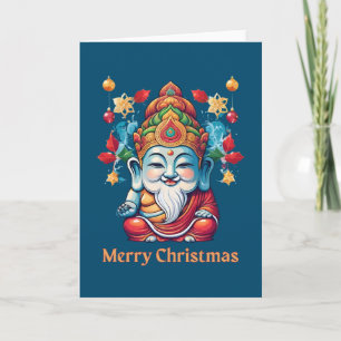 Buddhist Christmas Holiday Card