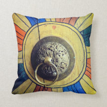 Buddhist door cushion