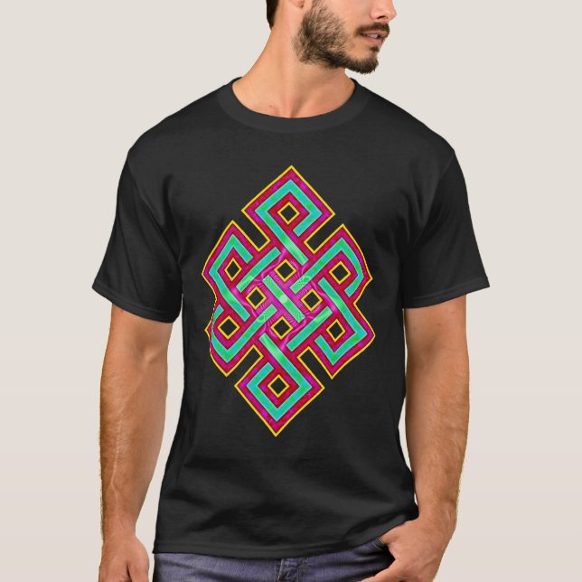 Buddhist Eternal Knot T-Shirt (Front)