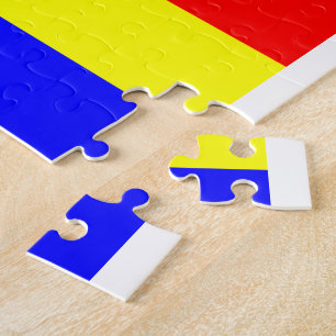 Buddhist Flag Jigsaw Puzzle