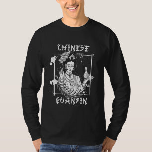 Buddhist Guanyin Asian meditation Chinese Buddhaho T-Shirt
