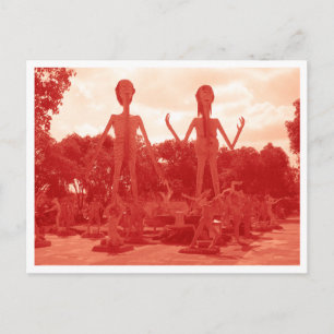 Buddhist Hell ... Thailand Postcard
