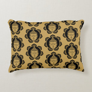 Buddhist holidays accent pillow