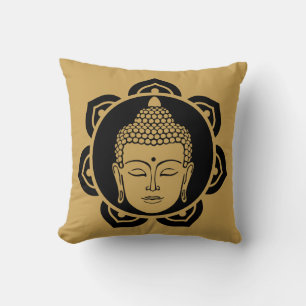 Buddhist holidays throw pillow