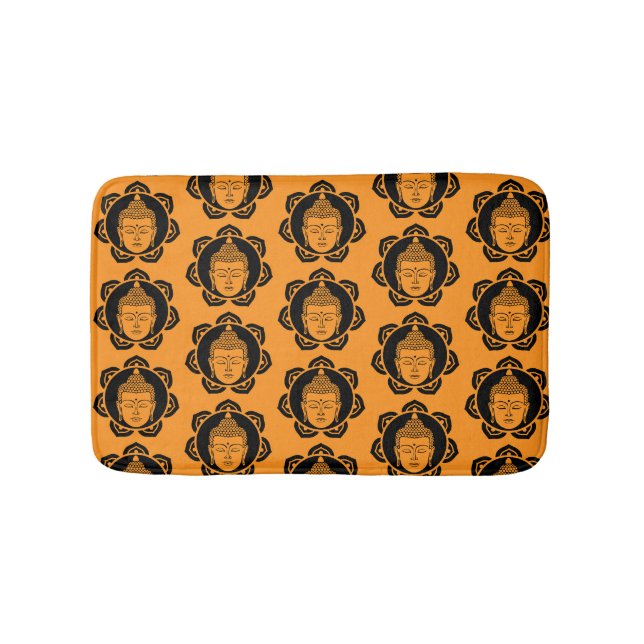 Buddhist Home Decor Bath Mat (Front)