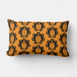Buddhist Home Decor Lumbar Pillow