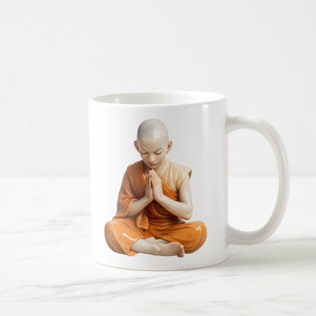 Buddhist Interior Peace Coffee Mug (Right)