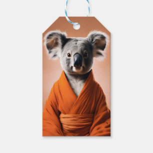 Buddhist Koala Gift Tags