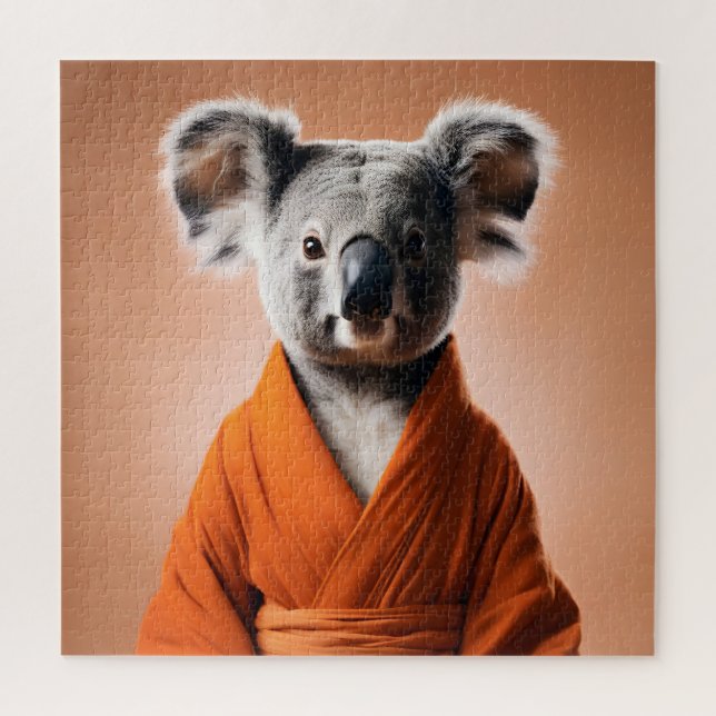 Buddhist Koala Jigsaw Puzzle (Vertical)
