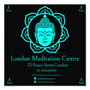 Buddhist Meditation Centre Photo Print