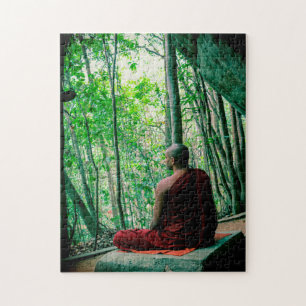Buddhist Meditation Sri Lanka. Jigsaw Puzzle