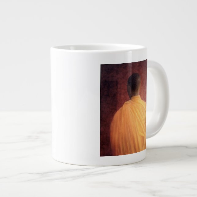 Buddhist Monk 2005 Large Coffee Mug (Front Right)