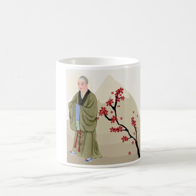 Buddhist Monk Coffee Mug (Center)