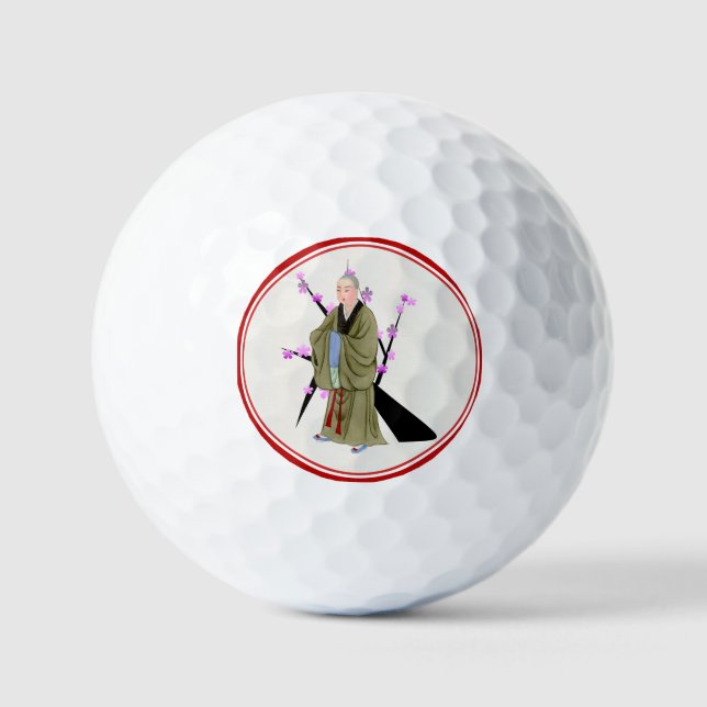 Buddhist Monk Golf Ball (Front)