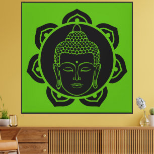 Buddhist Nirvana Day Canvas Print