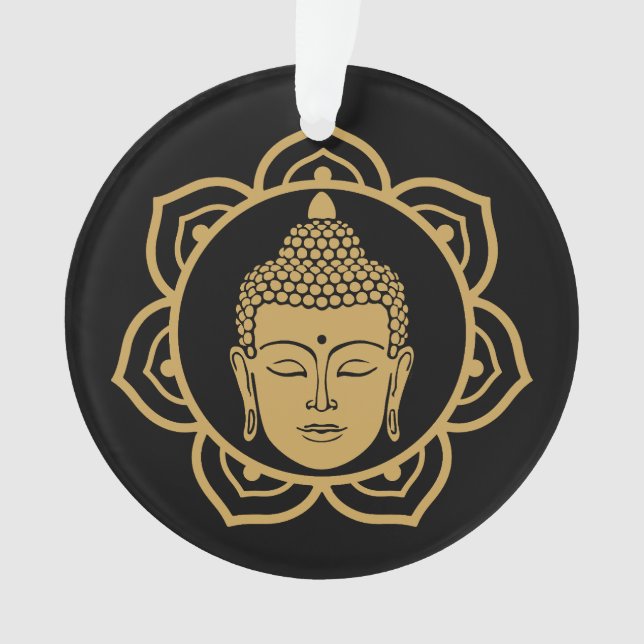 Buddhist Nirvana Day Ornament (Front)