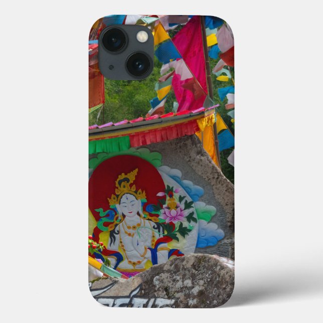 Buddhist Painting on Rocks Case-Mate iPhone Case (Back)
