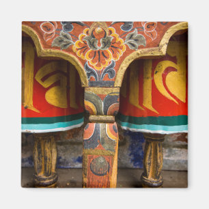 Buddhist praying role, bhutan magnet