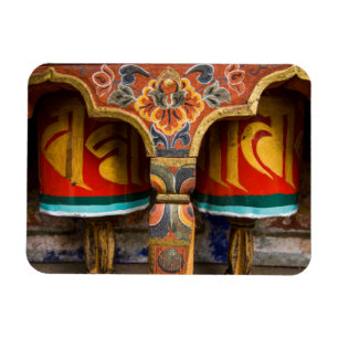 Buddhist praying role, bhutan magnet