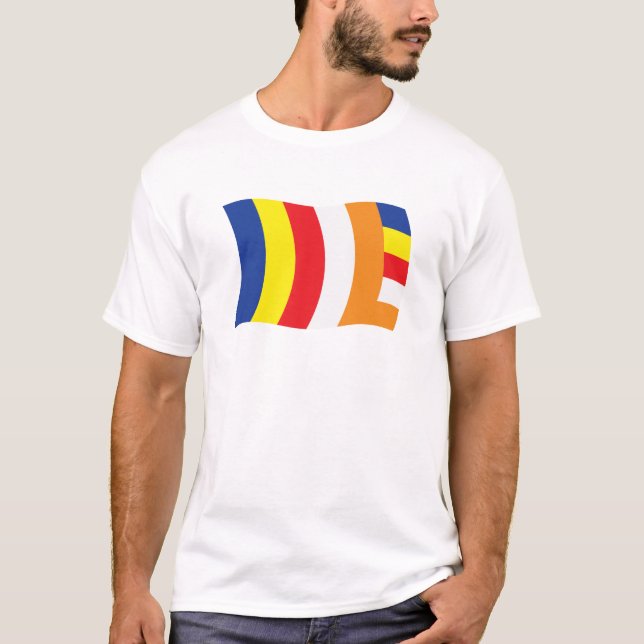Buddhist Religion Flag Shirt (Front)