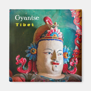 Buddhist statue, Palcho Monastery - Gyantse, Tibet Magnet