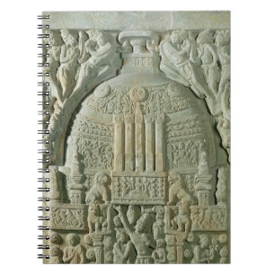 Buddhist stupa, Nagarjunakonda (limestone) Notebook
