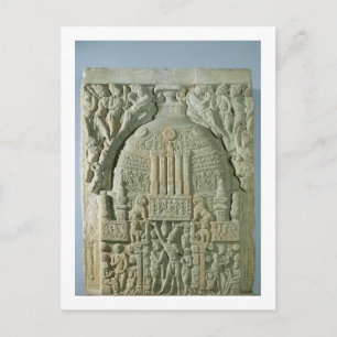 Buddhist stupa, Nagarjunakonda (limestone) Postcard
