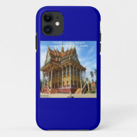 Buddhist Temple & Buddha Proverb iPhone 5/5S Case