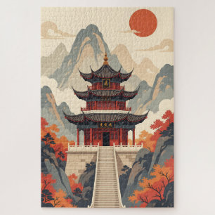 Buddhist Temple Jigsaw Puzzle