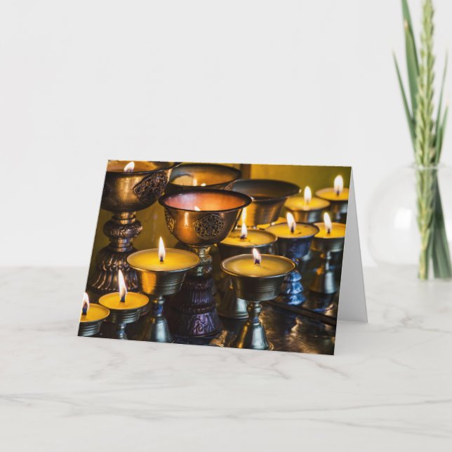 Buddhist Temple | Longwu Monastery Card (Front)