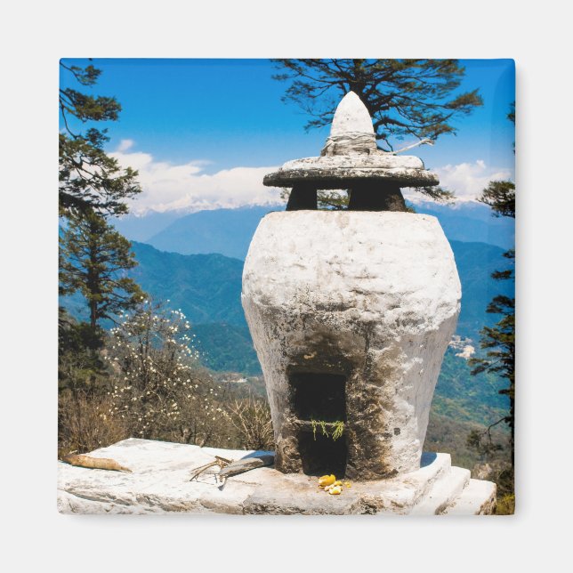 Buddhist Worship Site Magnet (Front)