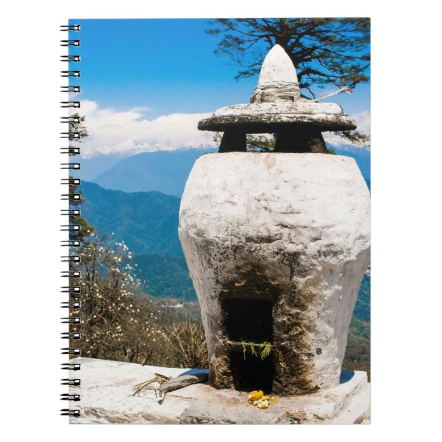 Buddhist Worship Site Notebook (Front)