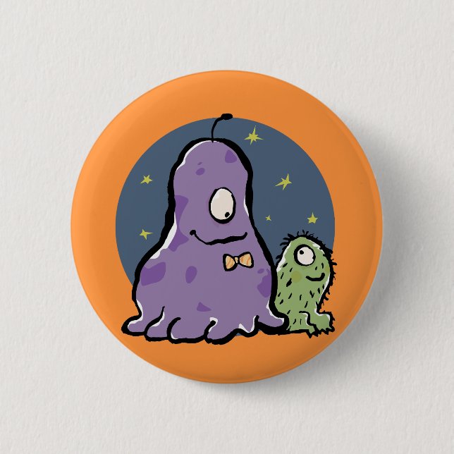 buddies 2 inch round button (Front)